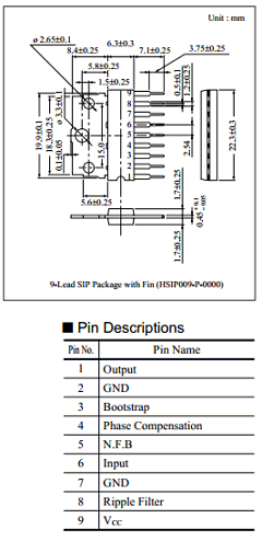 AN7140 Datasheet PDF Panasonic Corporation