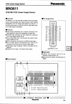 MN3611 Datasheet PDF Panasonic Corporation