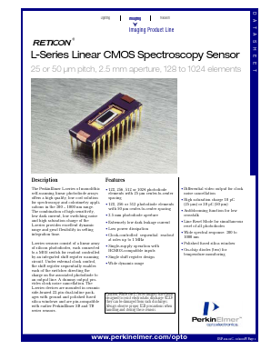 RL1210LGO-711 Datasheet PDF PerkinElmer Inc