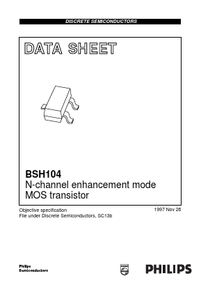 BSH104 Datasheet PDF Philips Electronics
