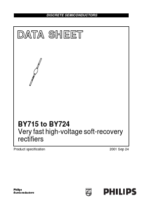 BY721 Datasheet PDF Philips Electronics