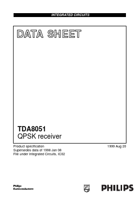 TDA8051T Datasheet PDF Philips Electronics