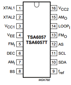 TSA6057T Datasheet PDF Philips Electronics