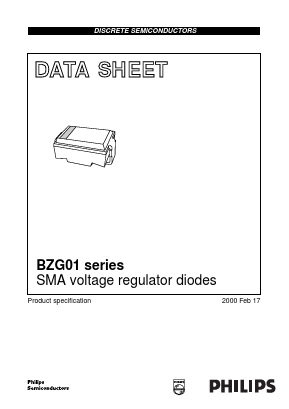 BZG01SERIES Datasheet PDF Philips Electronics