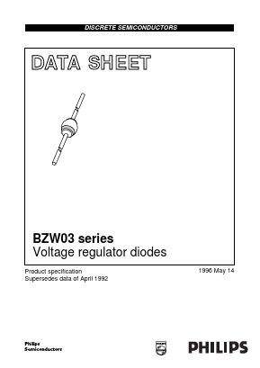 BZW03-C390 Datasheet PDF Philips Electronics