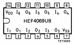 HEF4069 Datasheet PDF Philips Electronics