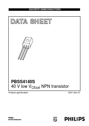 S4140S Datasheet PDF Philips Electronics