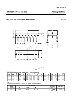 SOT27-1 Datasheet PDF Philips Electronics