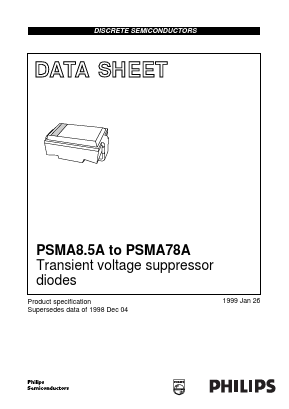 PSMA10A Datasheet PDF Philips Electronics