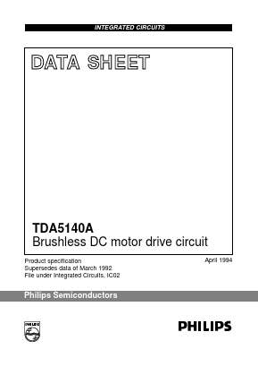 TDA5140AT Datasheet PDF Philips Electronics