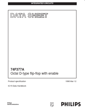 74F377A Datasheet PDF Philips Electronics