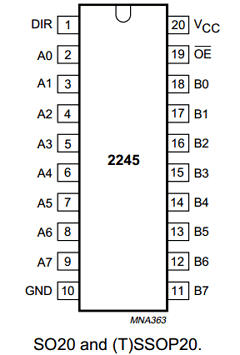 74LVC2245A Datasheet PDF Philips Electronics