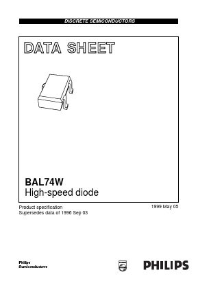 BAL74W Datasheet PDF Philips Electronics