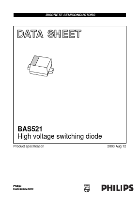 BAS521 Datasheet PDF Philips Electronics