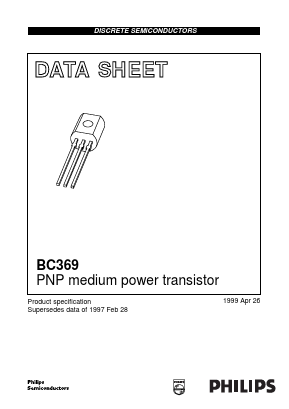 BC369G Datasheet PDF Philips Electronics