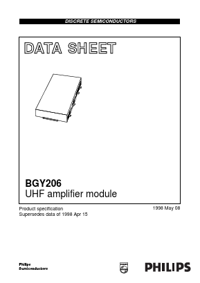 BGY206 Datasheet PDF Philips Electronics