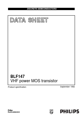 BLF147 Datasheet PDF Philips Electronics