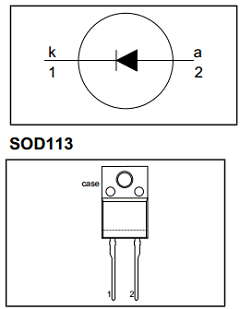 BY229F-600 Datasheet PDF Philips Electronics