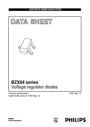 BZX84-C13 Datasheet PDF Philips Electronics