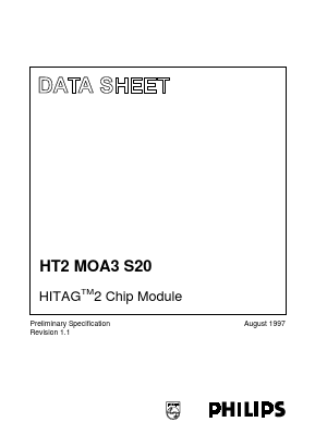 HT2MOA3S20 Datasheet PDF Philips Electronics