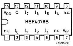 HEF4078BDB Datasheet PDF Philips Electronics