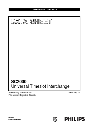 SC2000 Datasheet PDF Philips Electronics
