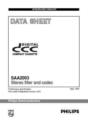 SAA2003H Datasheet PDF Philips Electronics