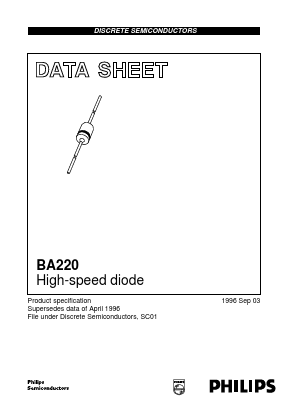 BA220 Datasheet PDF Philips Electronics
