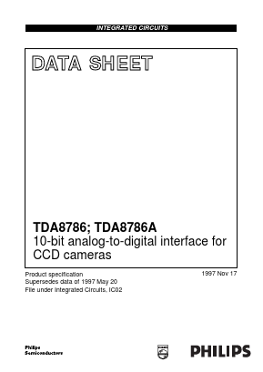 TDA8786A Datasheet PDF Philips Electronics