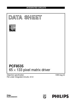 PCF8535U/2 Datasheet PDF Philips Electronics