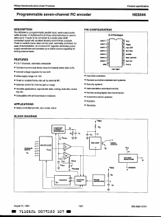 NE5044N Datasheet PDF Philips Electronics