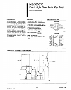 NE5535 Datasheet PDF Philips Electronics