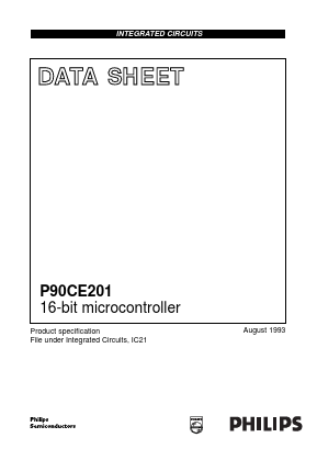 P90CE201AEB Datasheet PDF Philips Electronics