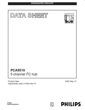 PCA9516 Datasheet PDF Philips Electronics