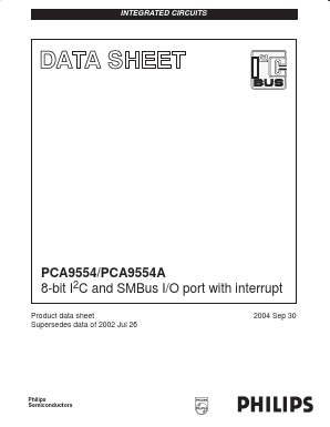 PCA9554APW Datasheet PDF Philips Electronics