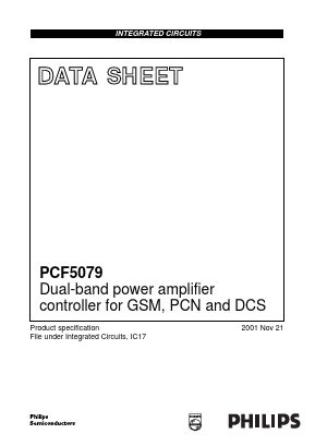 PCF5079 Datasheet PDF Philips Electronics