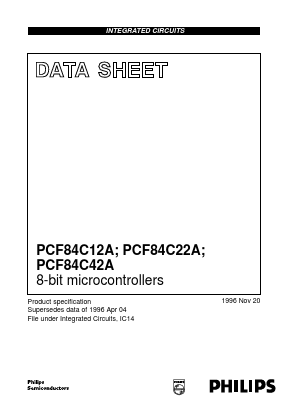 PCF84C42AP Datasheet PDF Philips Electronics