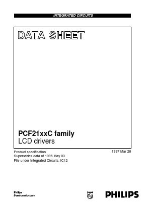 PCF2111CP Datasheet PDF Philips Electronics