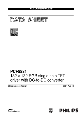 PCF8881 Datasheet PDF Philips Electronics