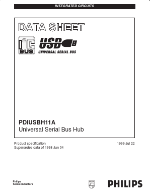 PDIUSBH11A Datasheet PDF Philips Electronics