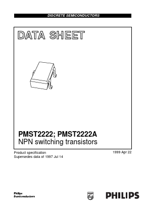 PMST2222 Datasheet PDF Philips Electronics