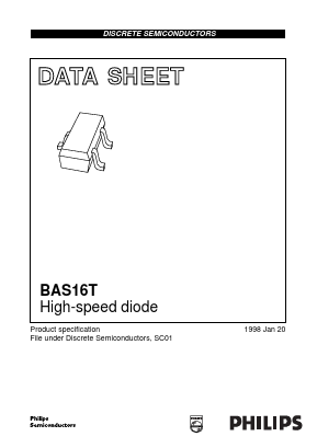 BAS16T Datasheet PDF Philips Electronics