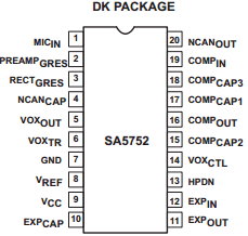 SA5752DK Datasheet PDF Philips Electronics
