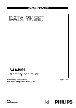 SAA4951 Datasheet PDF Philips Electronics