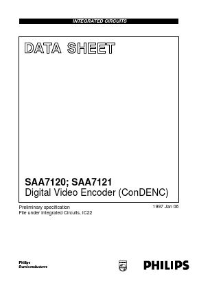 SAA7121 Datasheet PDF Philips Electronics
