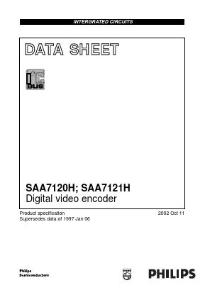SAA7120H Datasheet PDF Philips Electronics