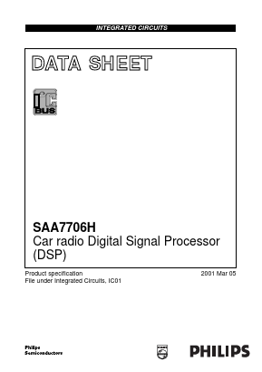 SAA7706H Datasheet PDF Philips Electronics
