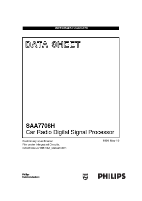 SAA7708H Datasheet PDF Philips Electronics