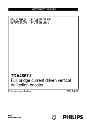 TDA4867J Datasheet PDF Philips Electronics