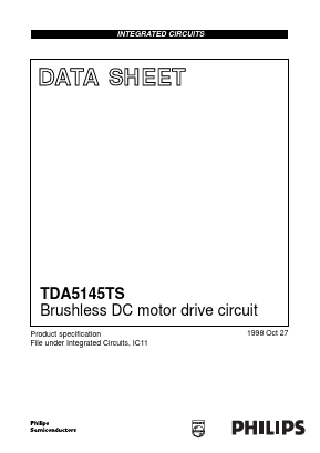 TDA5145TS Datasheet PDF Philips Electronics